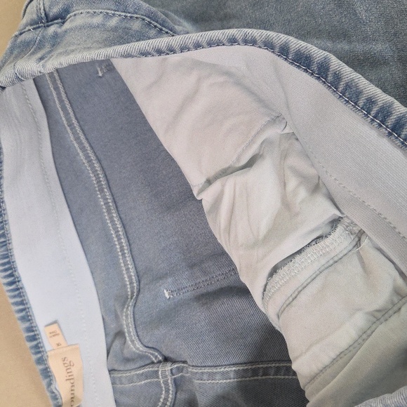 Soft Surroundings Women's Light Blue Straight Leg Jeans CROP SIZE 1X - Picture 4 of 6